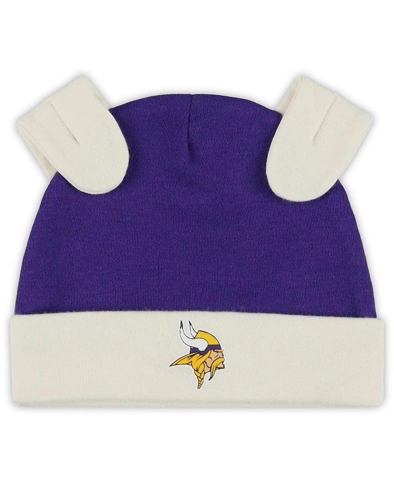 Outerstuff Baby Boys and Girls 3-Piece Minnesota Vikings Little Champ Set