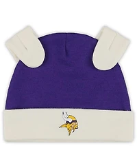 Outerstuff Baby Boys and Girls 3-Piece Minnesota Vikings Little Champ Set