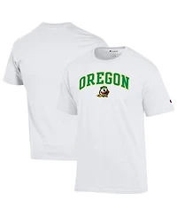 Champion Men's White Oregon Ducks Arched Logo T-Shirt
