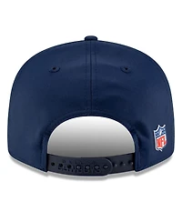 New Era Men's Navy Dallas Cowboys 2025 Sideline Throwback Split Panel 9FIFTY Snapback Hat