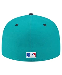 New Era Men's Ken Griffey Jr. Aqua Seattle Mariners 59FIFTY Fitted Hat