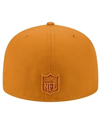 New Era Men's Brown Denver Broncos Color Pack A-Frame 59FIFTY Fitted Hat