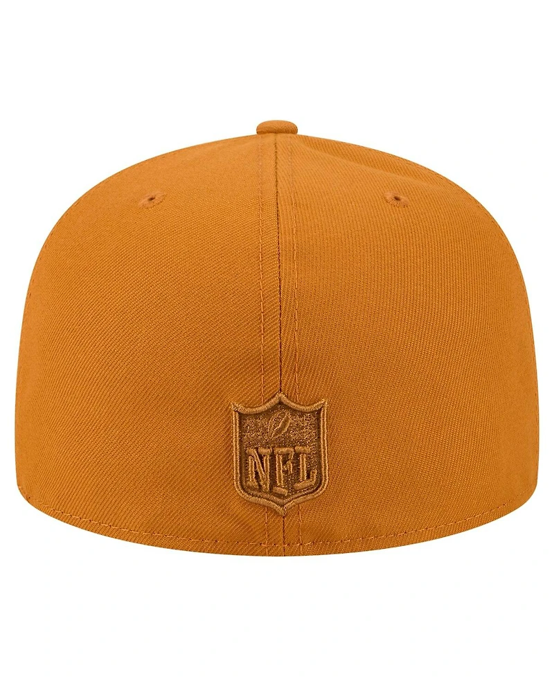 New Era Men's Brown Los Angeles Rams Color Pack A-Frame 59FIFTY Fitted Hat