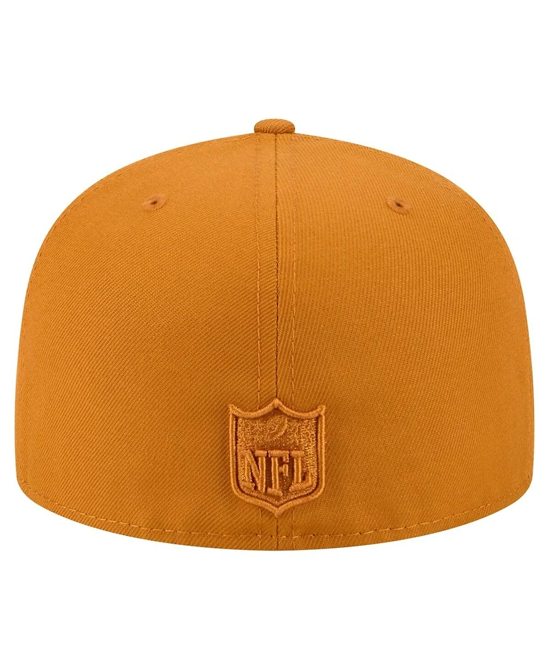New Era Men's Brown San Francisco 49ers Color Pack A-Frame 59FIFTY Fitted Hat