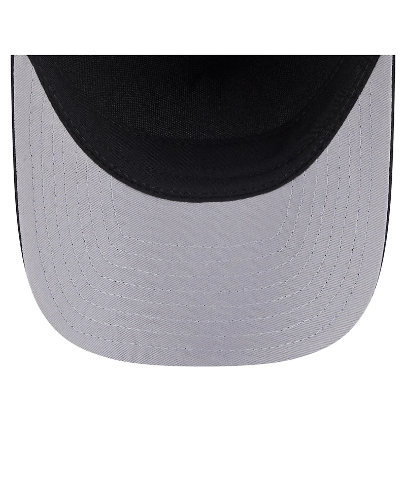 New Era Men's Black Kansas City Chiefs Team Collection 9FORTY M-crown A-Frame Adjustable Hat