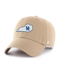 '47 Brand Men's Khaki Kentucky Wildcats Clean Up Adjustable Hat