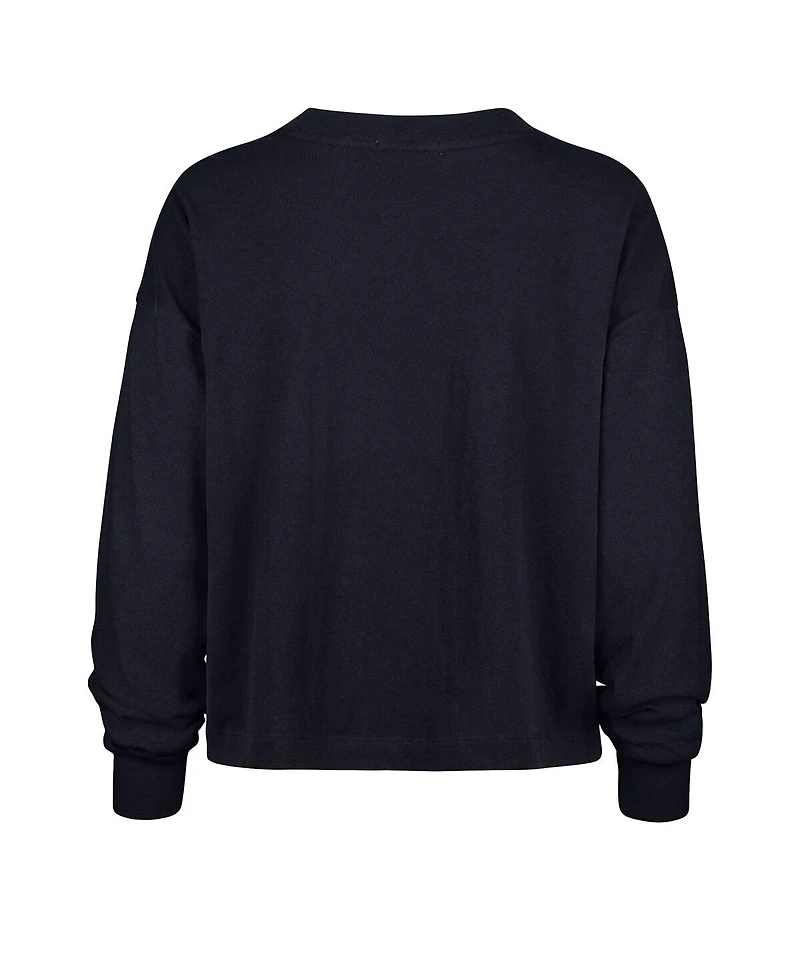 '47 Brand Women's Navy Denver Broncos Muse Sydney Long Sleeve T-Shirt