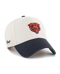 '47 Brand Men's Cream/Navy Chicago Bears Fairfield Mvp Throwback Adjustable Hat