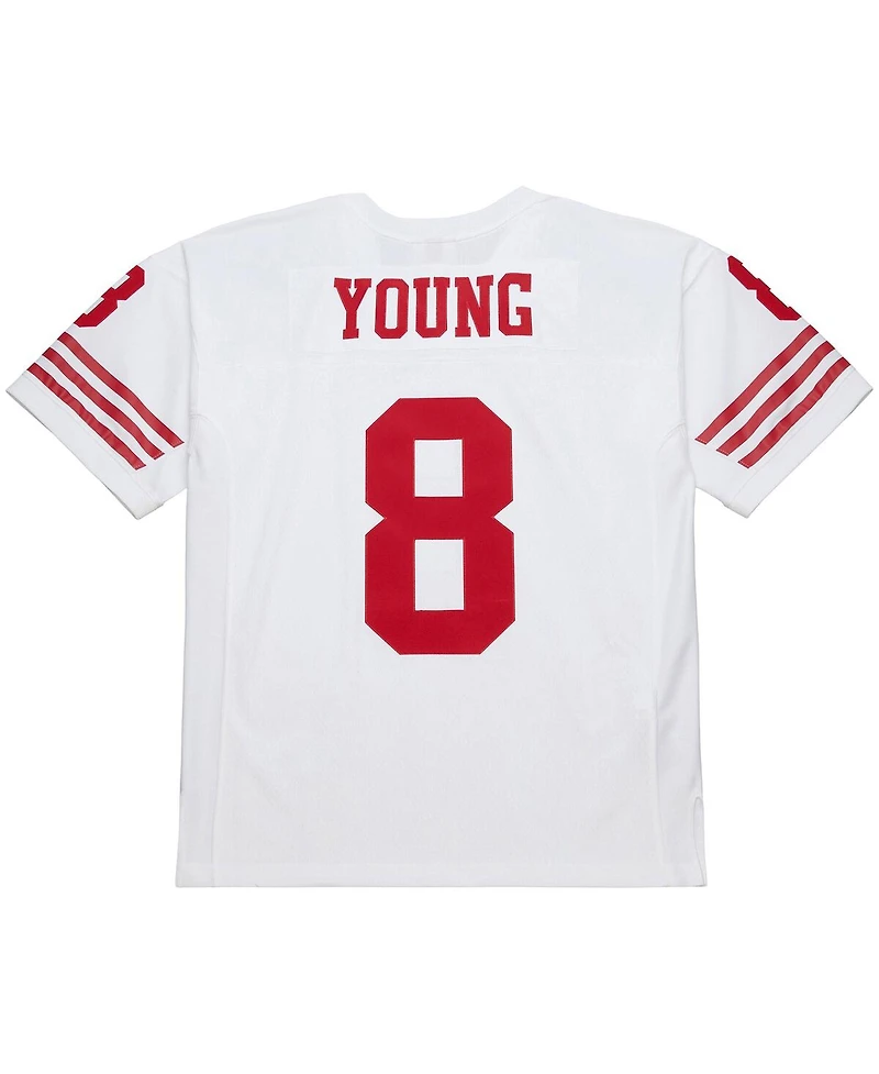 Mitchell Ness Men's Steve Young White San Francisco 49ers 1994 Legacy Replica Jersey