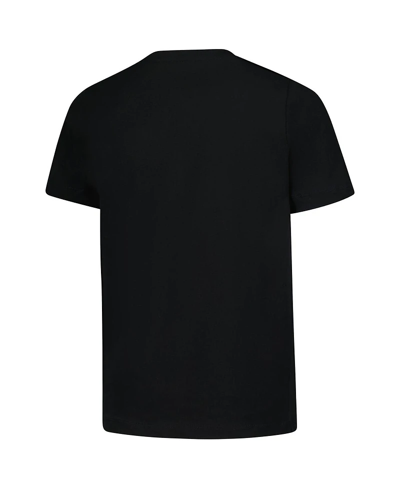 Outerstuff Big Boys and Girls Black New York Liberty Ellie Dribble T-Shirt