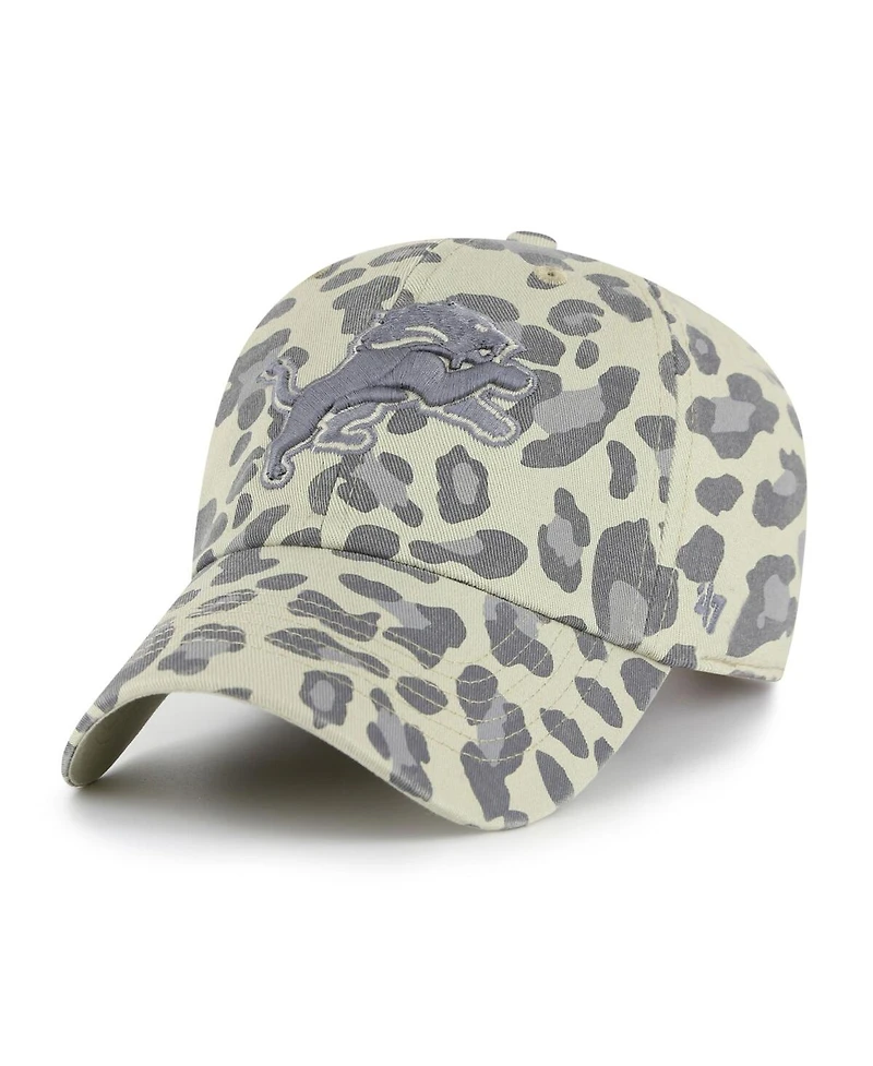 '47 Brand Women's Gray Detroit Lions Bagheera Clean Up Adjustable Hat