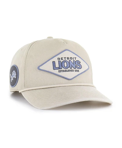 '47 Brand Men's Khaki Detroit Lions Cairn Hitch Adjustable Hat