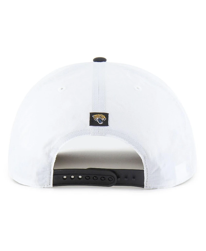 '47 Brand Men's White/Black Jacksonville Jaguars Suburbia Hitch Two-Tone Adjustable Hat