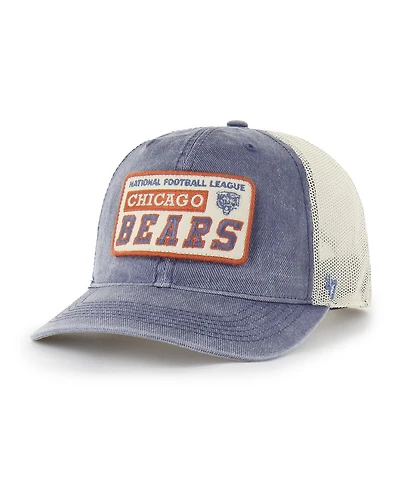 '47 Brand Men's Navy Chicago Bears Canteen Relaxed Trucker Adjustable Hat
