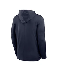 Nike Men's Navy Virginia Cavaliers 2025 Sideline Dri-fit Long Sleeve Hoodie T-Shirt