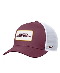 Nike Men's Maroon Minnesota Golden Gophers 2025 On-Field Rise Trucker Performance Adjustable Hat
