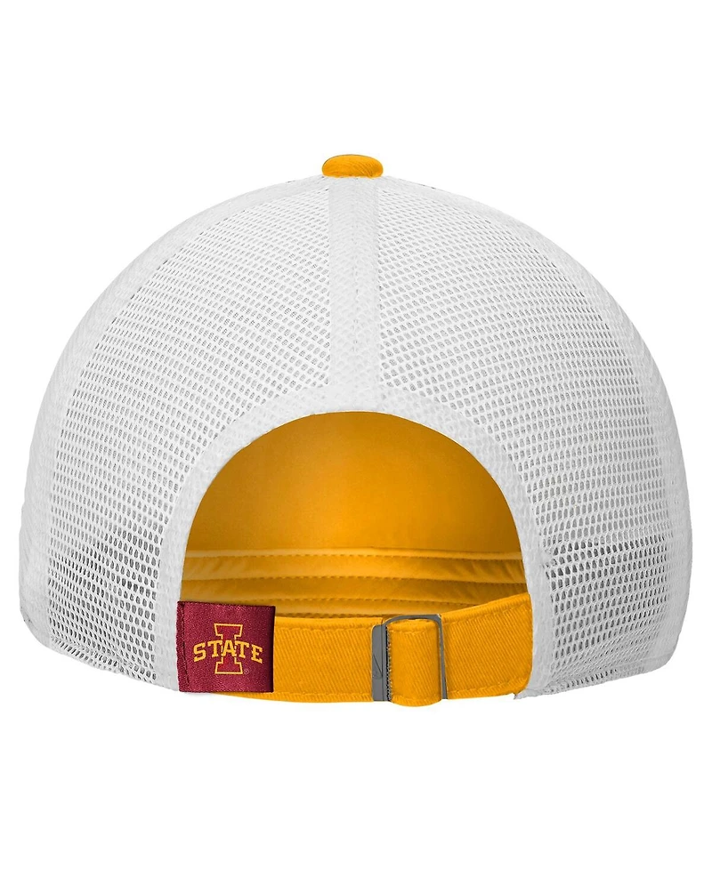 Nike Men's Gold Iowa State Cyclones On-Field Club Adjustable Trucker Hat