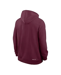 Nike Men's Maroon Minnesota Golden Gophers 2025 Sideline Performance Pullover Hoodie