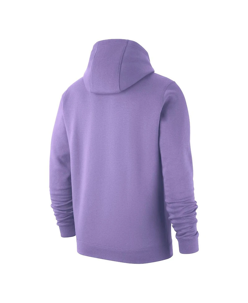 Nike Men's Lavender Kansas State Wildcats K-State Club Hoodie