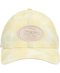 New Era Women's Cream San Francisco 49ers Frond 9TWENTY Adjustable Hat