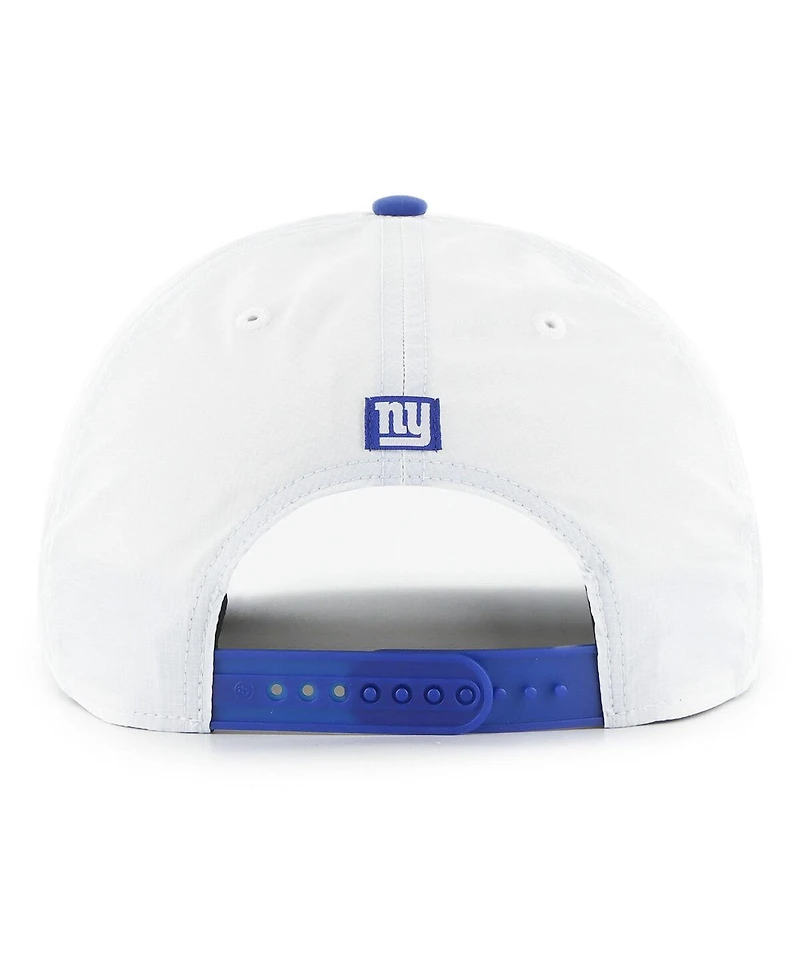 '47 Brand Men's White/Royal New York Giants Suburbia Hitch Two-Tone Adjustable Hat