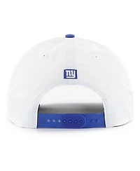 '47 Brand Men's White/Royal New York Giants Suburbia Hitch Two-Tone Adjustable Hat