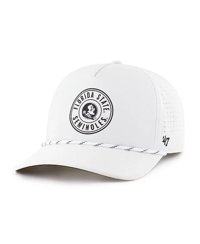 '47 Brand Men's White Florida State Seminoles Forward Collection Loop Hitch Adjustable Hat