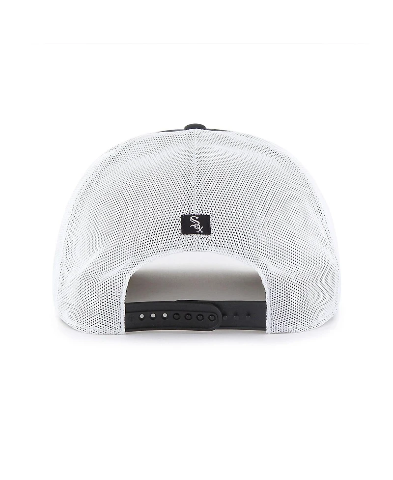 '47 Brand Men's Black Chicago White Sox Brrr Downburst Mesh Hitch Adjustable Hat