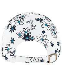 '47 Brand Girls Toddler White Jacksonville Jaguars Daisy Delight Clean Up Adjustable Hat