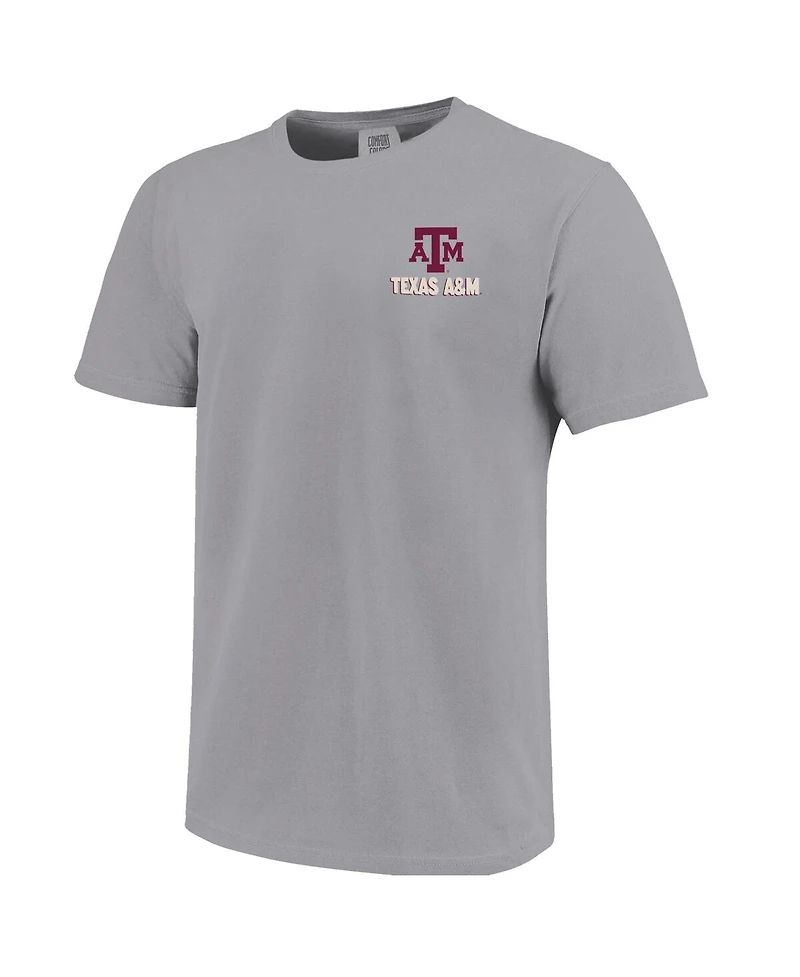 Image One Big Boys and Girls Gray Texas A M Aggies Local Campus Scene T-Shirt