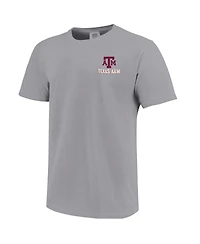 Image One Big Boys and Girls Gray Texas A M Aggies Local Campus Scene T-Shirt