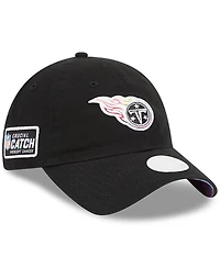New Era Women's Black Tennessee Titans 2023 Nfl Crucial Catch 9TWENTY Adjustable Hat