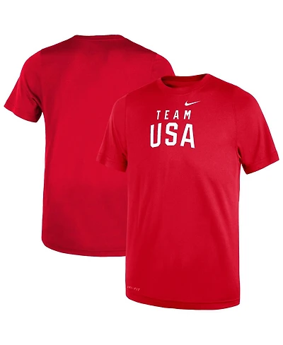 Nike Toddler Red Team Usa Legend Performance T-Shirt