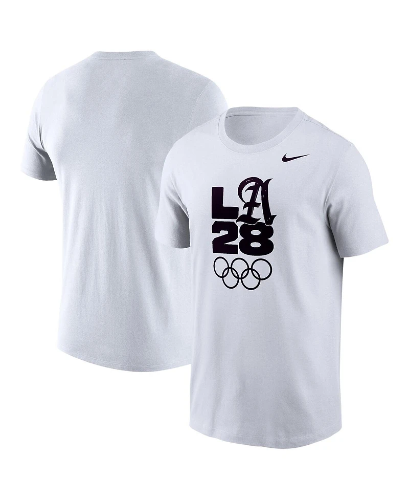 Nike Men's White La 2028 Summer Olympics Legend Performance T-Shirt