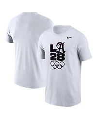 Nike Men's White La 2028 Summer Olympics Legend Performance T-Shirt