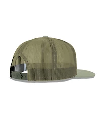 Rvca Men's Light Green Rvca Va All The Way Trucker Snapback Hat