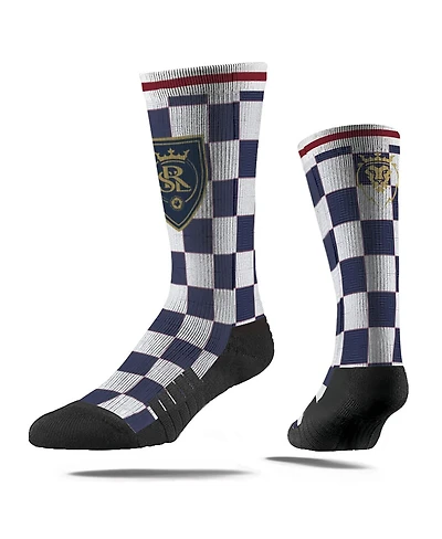 Strideline Men's and Women's Real Salt Lake 2025 Jersey Hook Premium Crew Socks