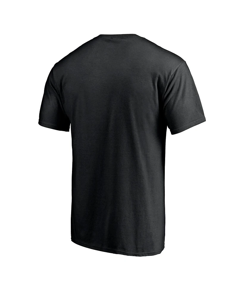 Fanatics Mto Label Men's Black Chicago Blackhawks Special Edition Victory Arch T-Shirt