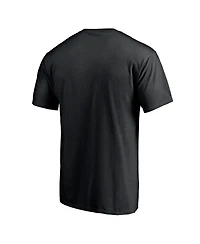 Fanatics Mto Label Men's Black Chicago Blackhawks Special Edition Victory Arch T-Shirt