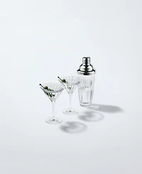 Marquis by Waterford Herald Cocktail Shaker and Martini Glasses, Set of 3