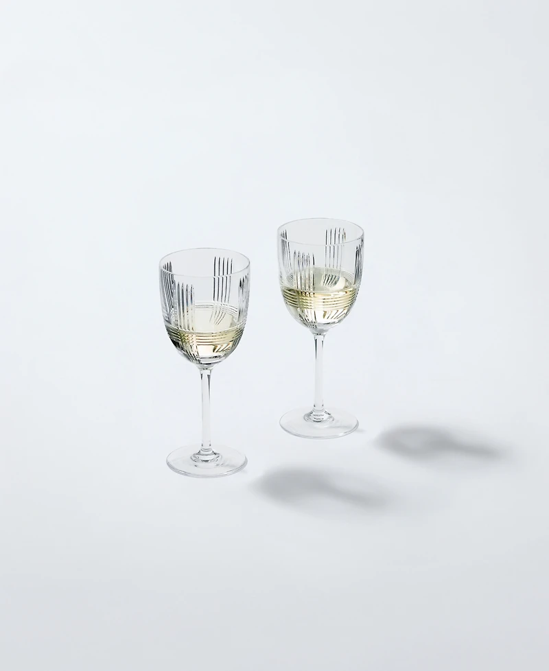 Marquis by Waterford Vector White Wine Glasses, Set of 2