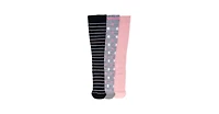 Muk Luks Women's 3 Pair Pack Compression Socks