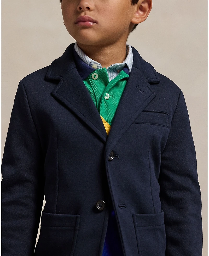 Polo Ralph Lauren Toddler and Little Boys Double-Knit Shirt Jacket