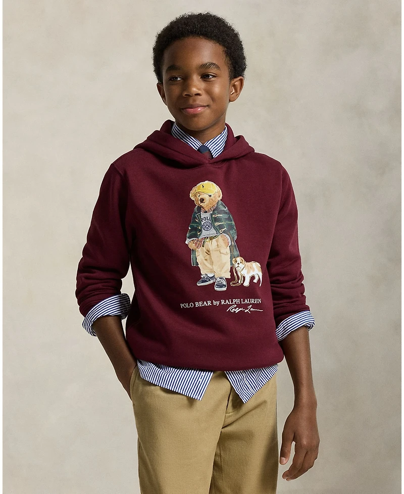 Polo Ralph Lauren Big Boys Bear Fleece Hoodie