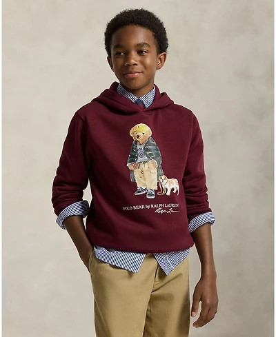 Polo Ralph Lauren Big Boys Bear Fleece Hoodie