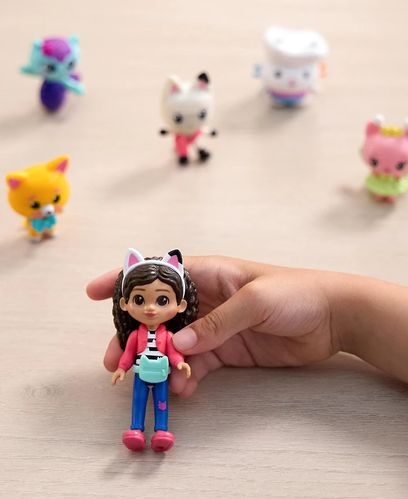Gabby's Dollhouse: The Movie, Cat-Venture Crew Pack, 11-Piece Toy Figure Set