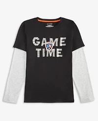 Epic Threads Boys 5-20 Game Time Graphic Layered-Look T-Shirt, Macy's Exclusive
