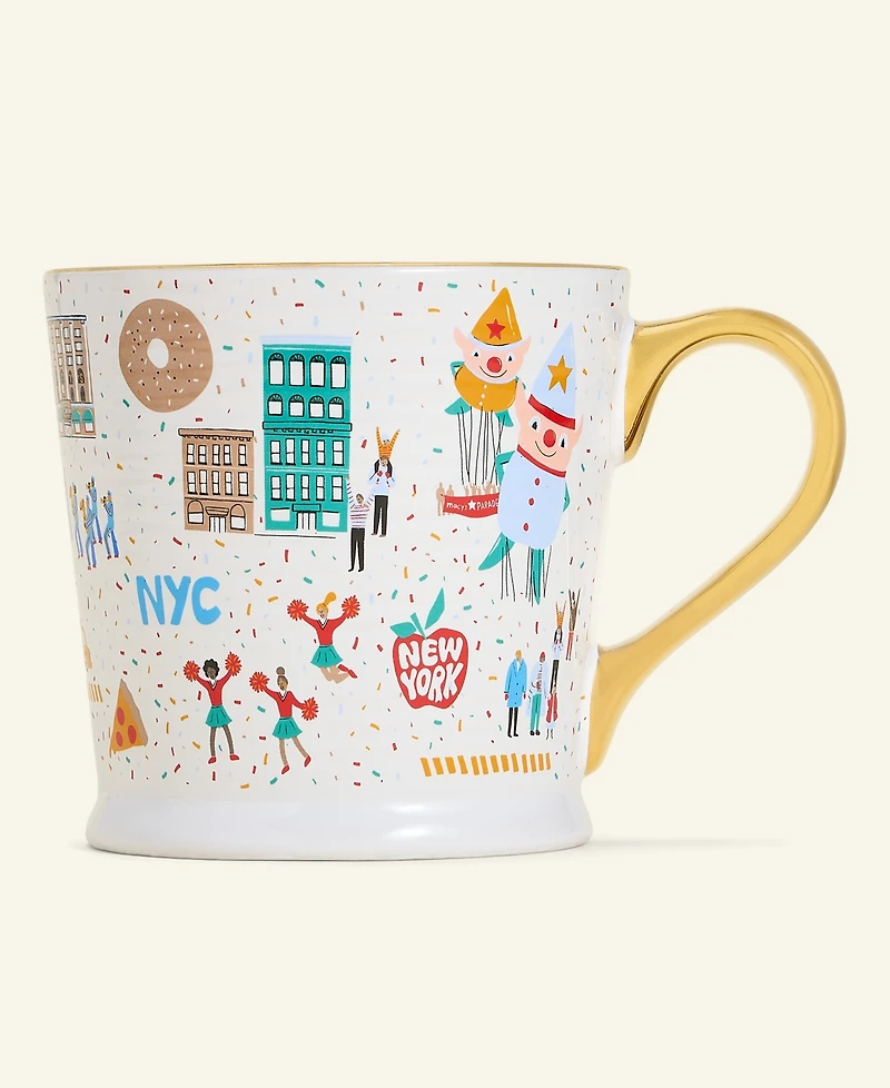 Macy's 99th Thanksgiving Day Parade Nyc Scenic Coffee Mug, Macy's Exclusive