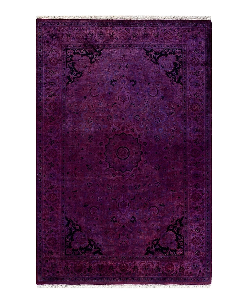 Adorn Hand Woven Rugs Fine Vibrance M1163 4'2"x6'3" Area Rug