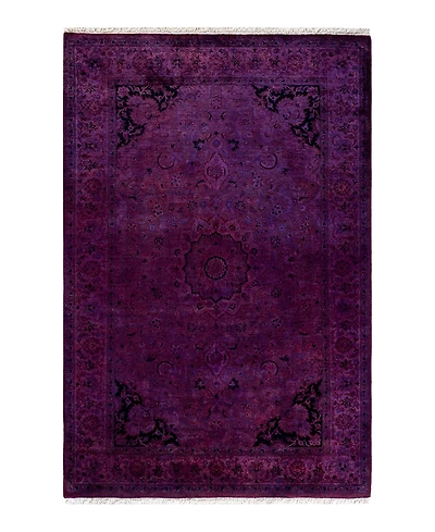 Adorn Hand Woven Rugs Fine Vibrance M1163 4'2"x6'3" Area Rug